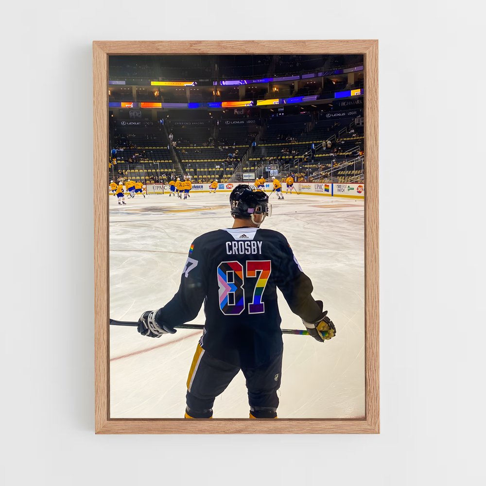 Poster Le Patineur Légendaire – affiche Hockey sur glace (vue 4)